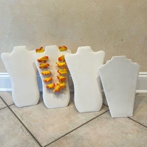 Display stands 4 piece set .